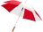 Зонт-трость Lisa полуавтомат 23, красный/белый (Р)
